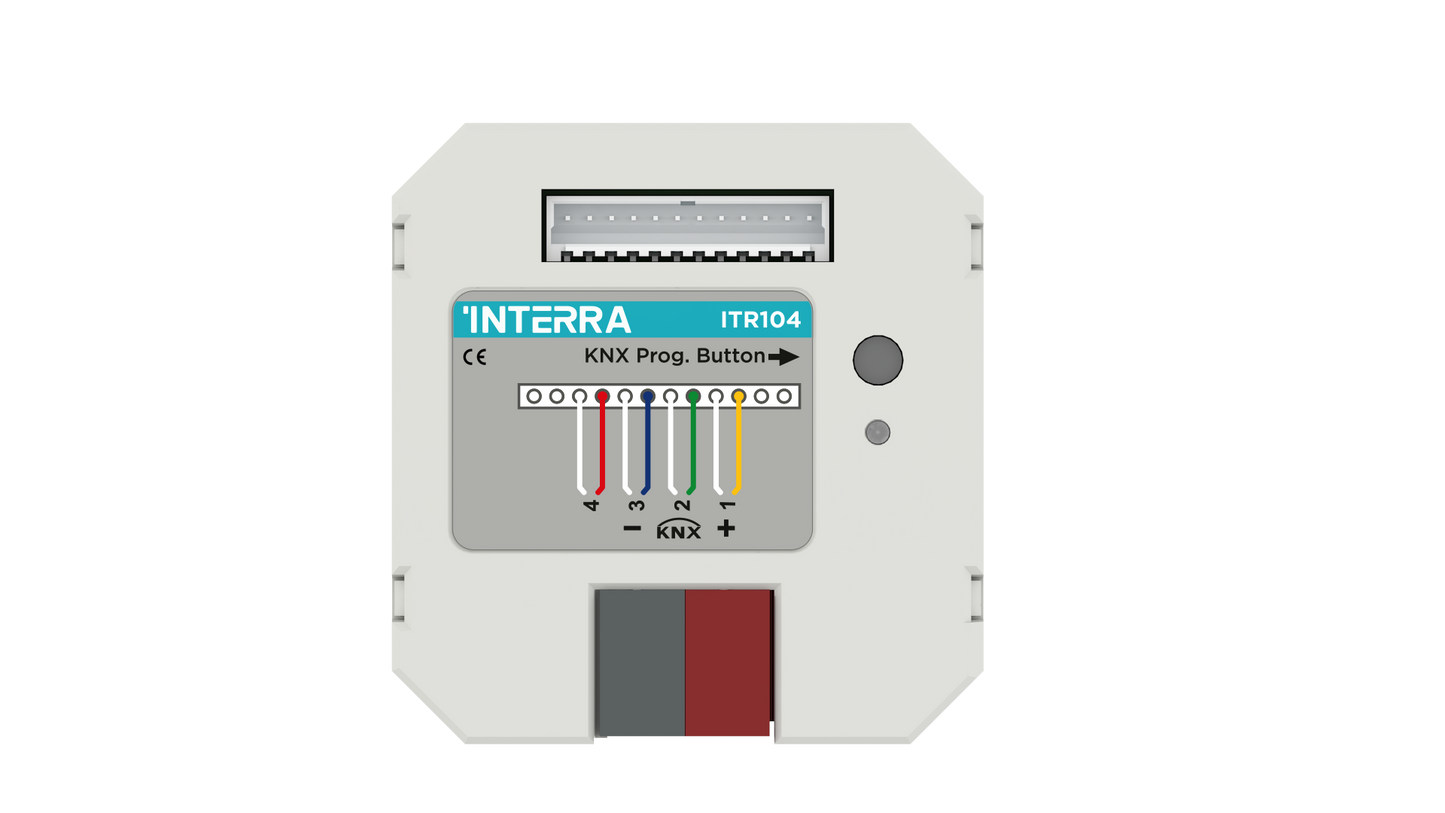 Module d'entrée binaire/bouton-poussoir KNX