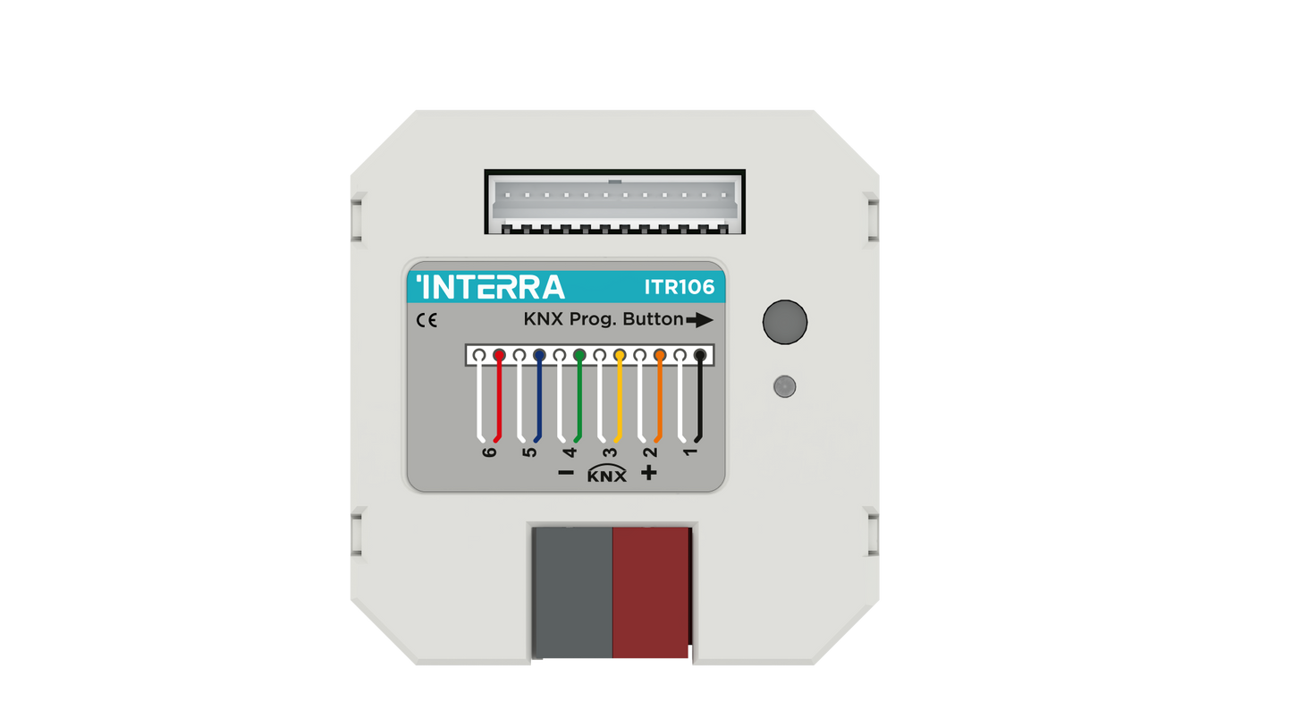 Module d'entrée binaire/bouton-poussoir KNX
