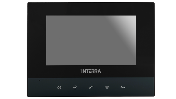 Moniteur intérieur Linux 7" TFT LCD Camero intégré 0.3 MP CMOS